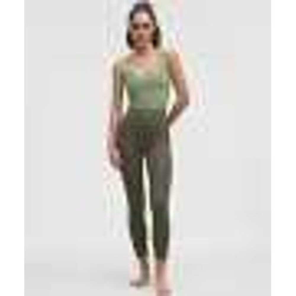 NWT Lululemon Align HR Pant 28" Women's Size 4‎ Olive Green Yoga Leggings (Read)